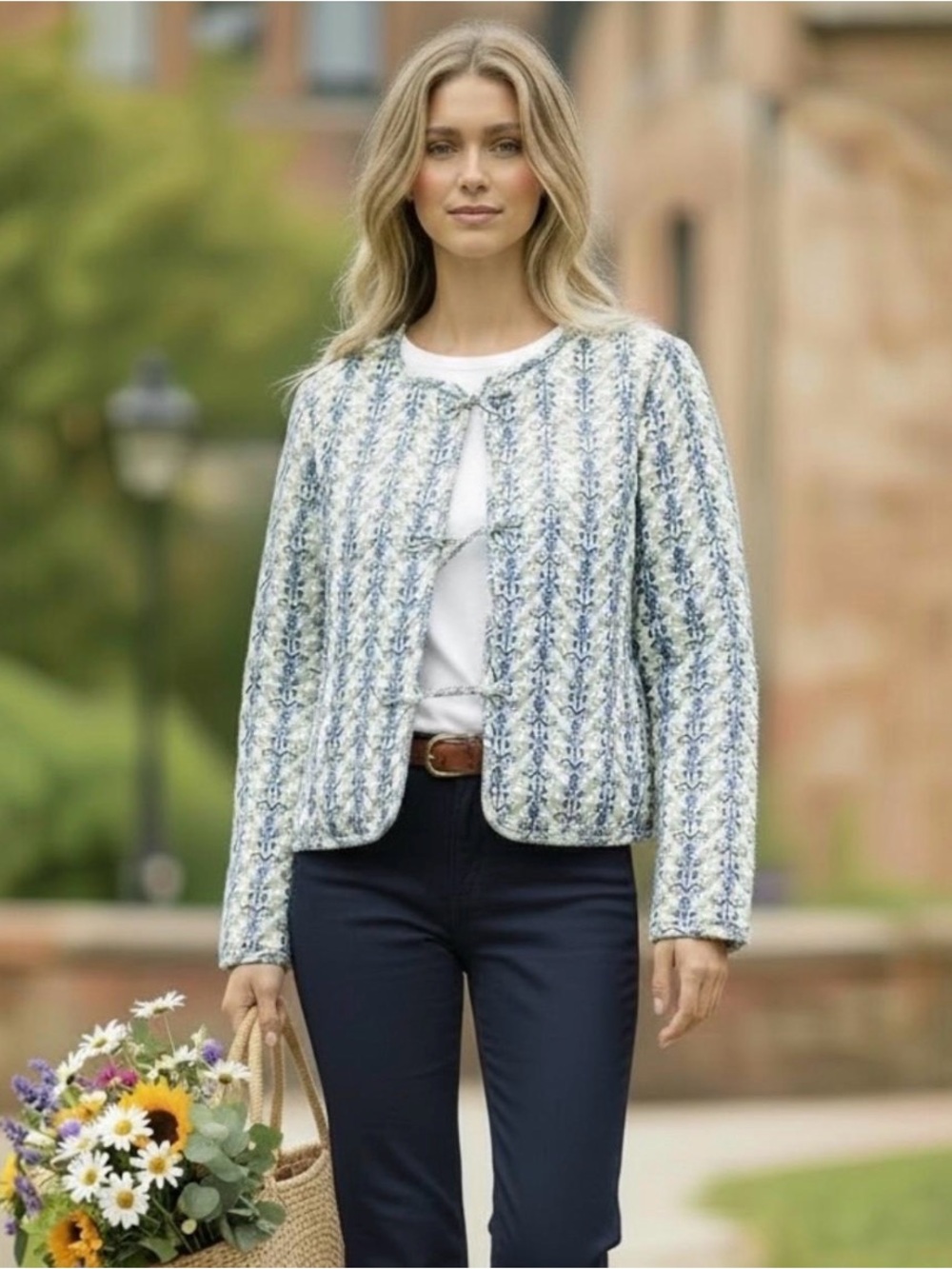 Caroline Constas Women’s Quilted Jacket